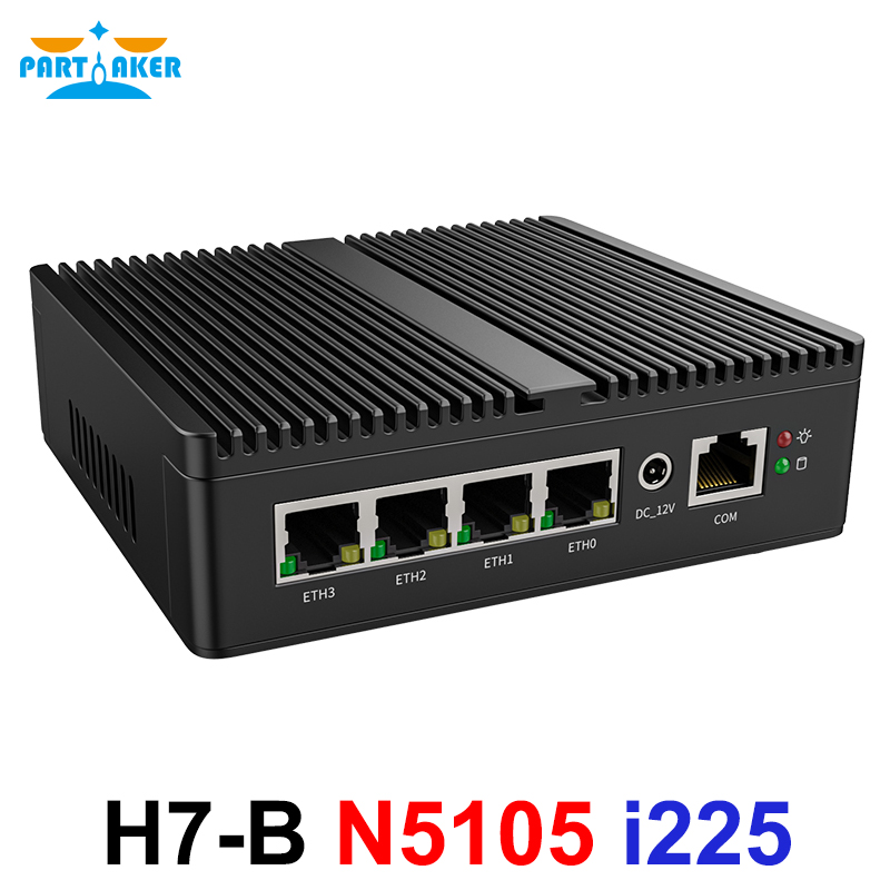 Pfsense Firewall Router 2.5G 4 I226 - 파트커커 미니 PC N5105 N150 J4125