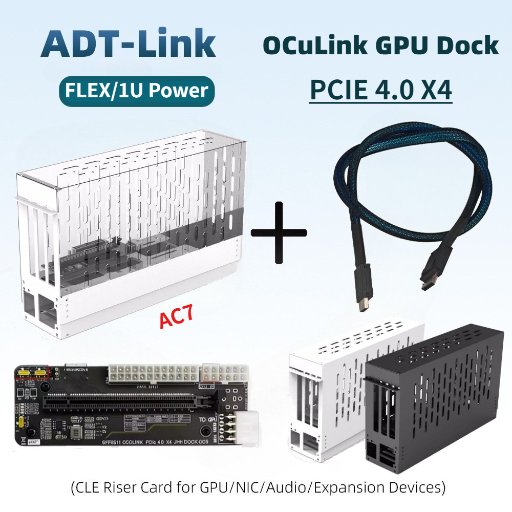 Oculink Egpu Mini Pc - 50CM Oculink EGPU 그래픽 카드 독