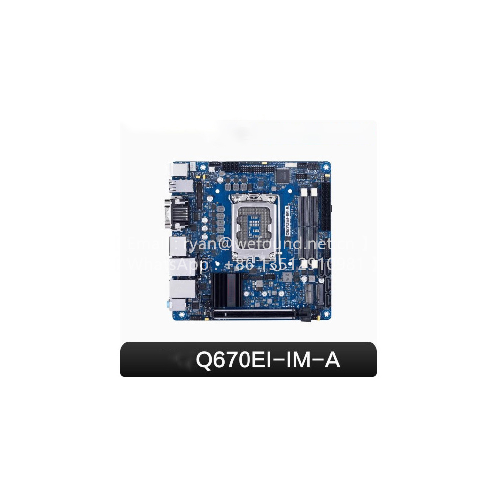 Lga1700 Itx Motherboard Ddr5 - Q670EI-IM-A 미니-ITX 마더보드 LGA1700 소켓 (12세대/13세대/14세대