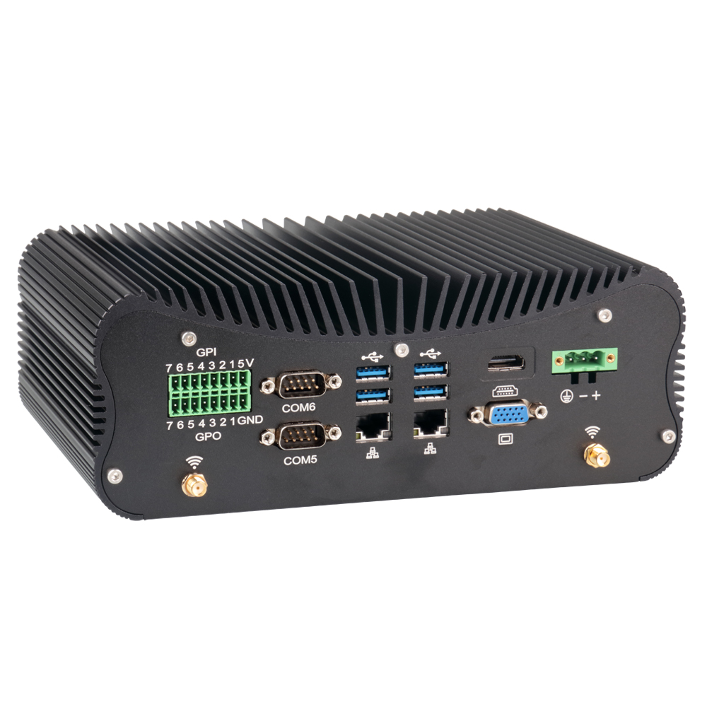 Fanless Industrial Pc Rs485 Core I7 - 산업용 팬리스 미니 PC 11/12세대 Intel