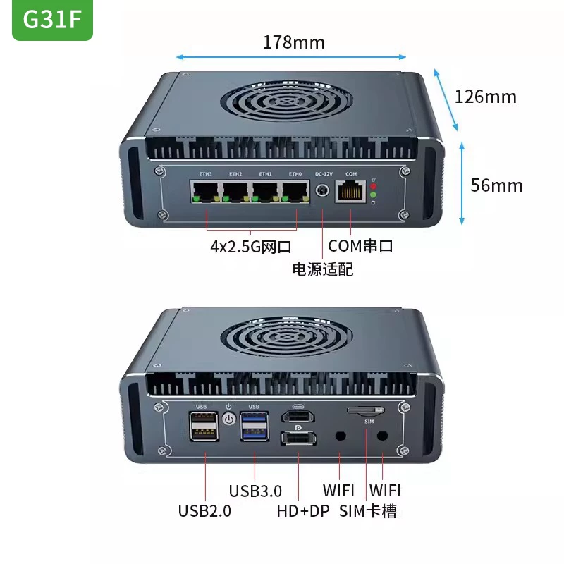 G48S Alder Lake N100 소프트 라우터 D - Pfsense Firewall Router 2.5G 4 I226 리뷰 및 가격