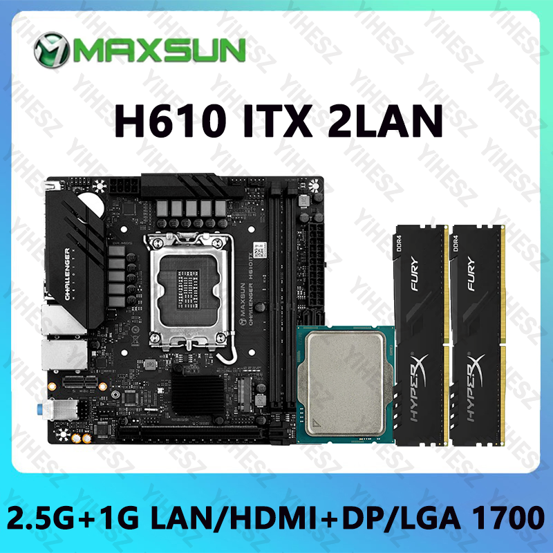 H610 ITX 마더보드 세트 (코어 12/13세대 C - Lga1700 Itx Motherboard Ddr5 리뷰 및 가격