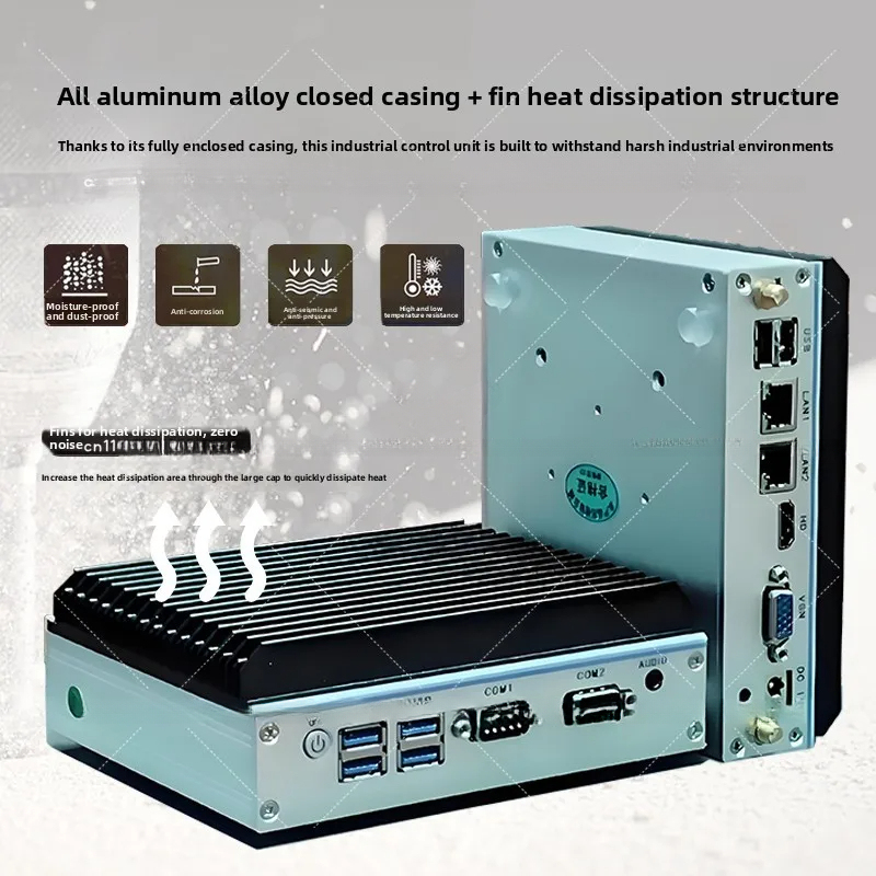 미니 산업용 PC - 쿼드코어 N100/J1900/J6 - Fanless Industrial Pc Rs485 Core I7 리뷰 및 가격