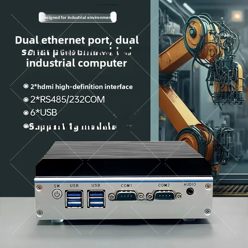 미니 산업용 PC - 쿼드코어 N100/J1900/J6 - Fanless Industrial Pc Rs485 Core I7 리뷰 및 가격