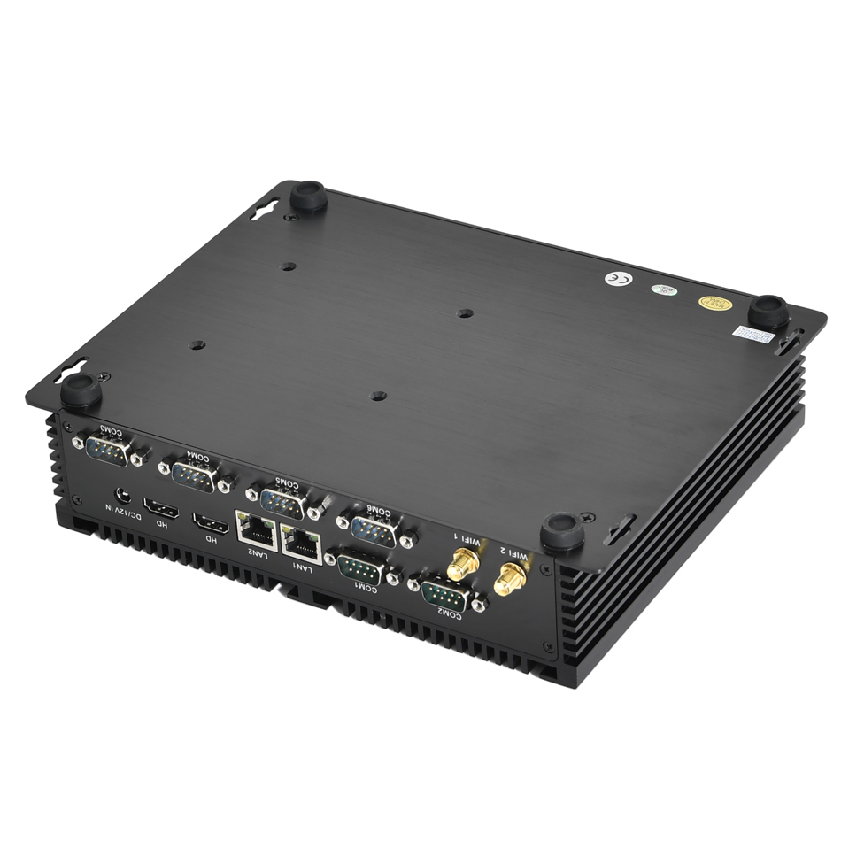 빅 세일 산업용 컴퓨터 6*COM RS232 RS485 - Fanless Industrial Pc Rs485 Core I7 리뷰 및 가격