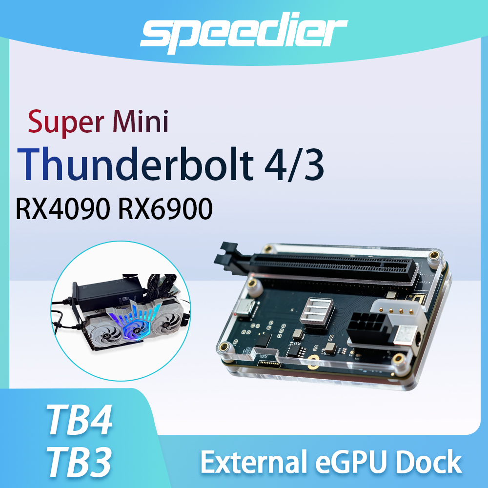 썬더볼트 4 3 eGPU 도크 외장 GPU 도킹 스테이 - Thunderbolt 4 Egpu Dock Mini Pc 리뷰 및 가격