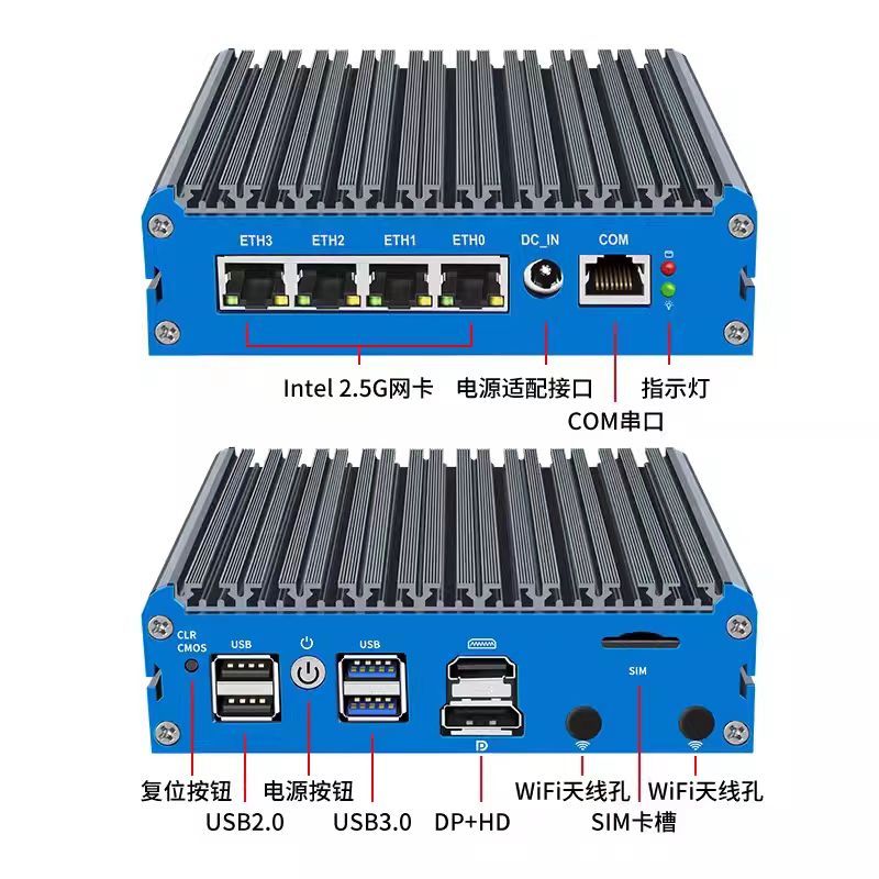 G48S 알더레이크 N100 소프트 라우터 미니 PC  - Pfsense Firewall Router 2.5G 4 I226 리뷰 및 가격