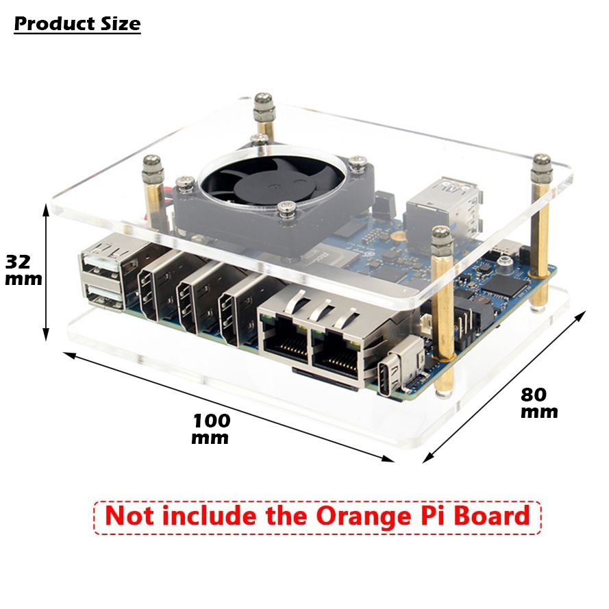 선풍기 방열판 키트 포함 케이스, 오렌지 파이 5 플러 - Orange Pi 5 Plus 16Gb 리뷰 및 가격