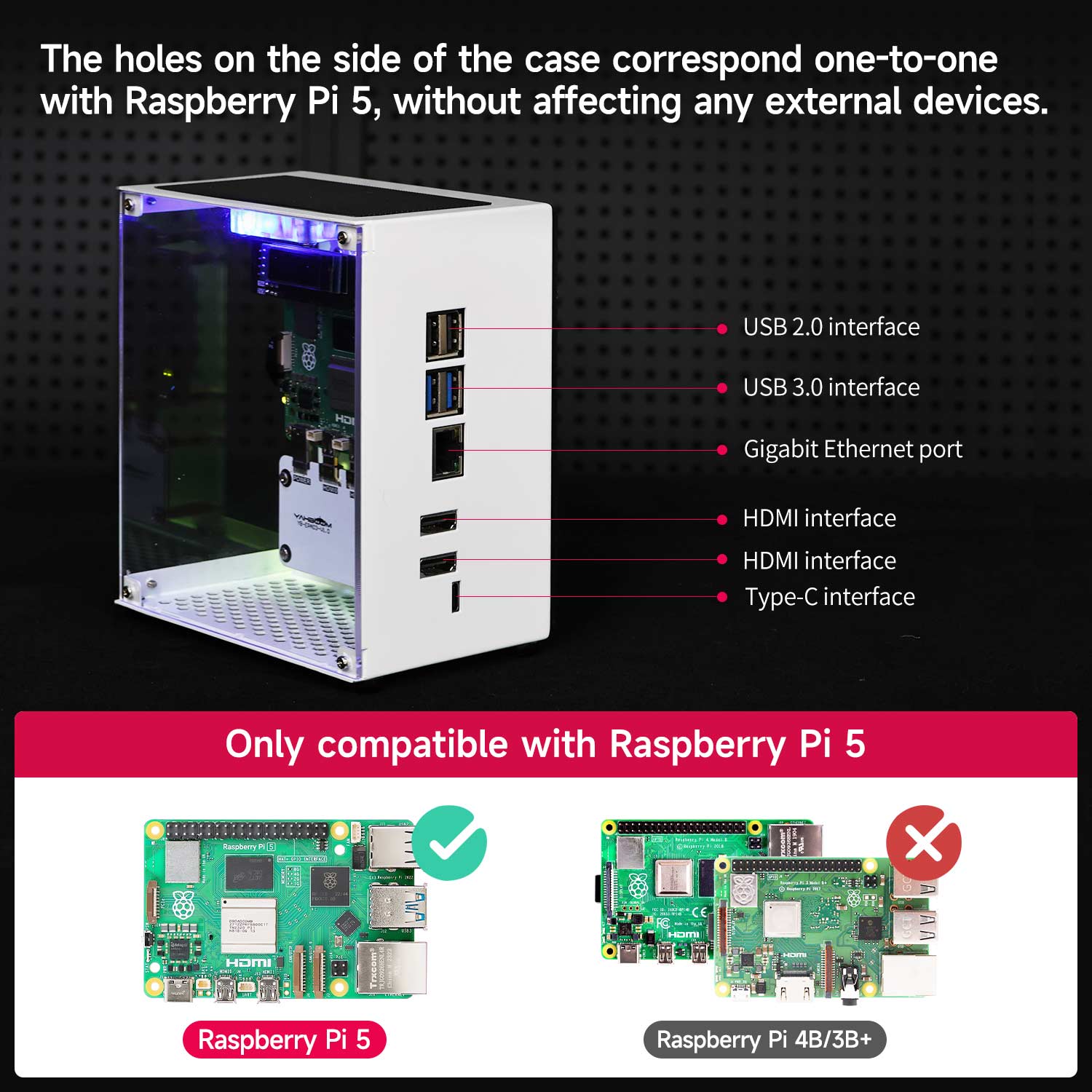냉각 팬이 포함된 라즈베리 파이 5 케이스 보호 키트  - Raspberry Pi 5 8Gb Board 리뷰 및 가격